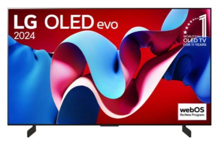 TV Set|LG|42"|OLED/4K/Smart|3840x2160|Wireless LAN|Bluetooth|webOS|Black|OLED42C42LA|OLED42C42LA
