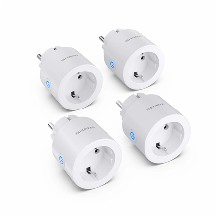 Sharp Smart WiFi Plug, 4pcs | SGPH01EW4P|SGPH01EW4P