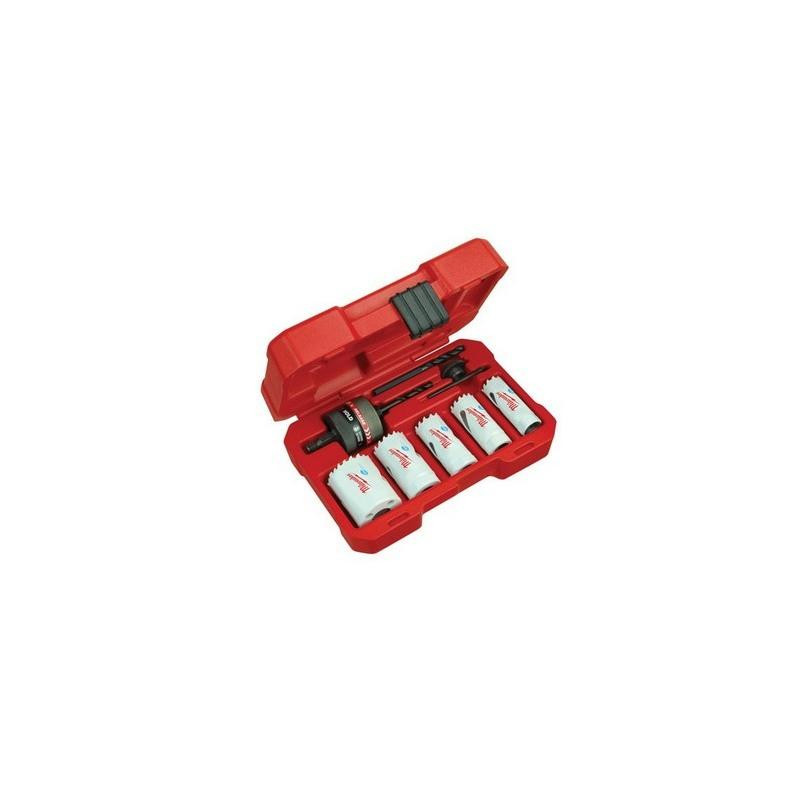 49224005 MILWAUKEE skylių rinkinys 8vnt... 19,22,25,29,38mm.