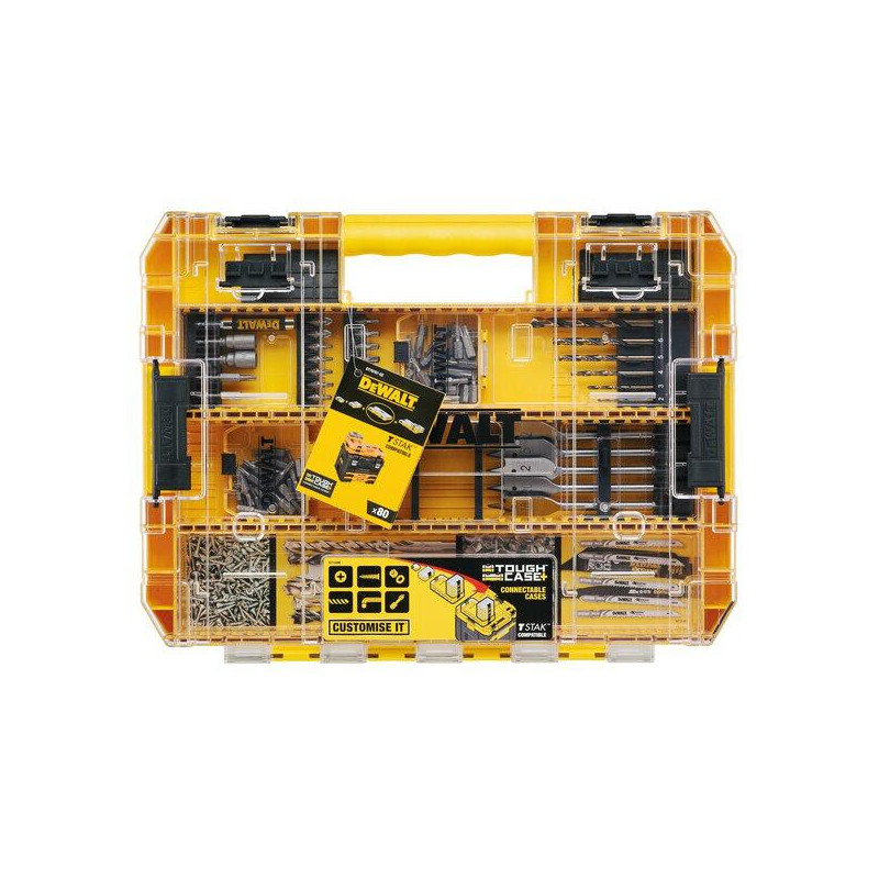 DT70767-QZ DEWALT grąžtų ir antgalių rinkinys 80 vnt.