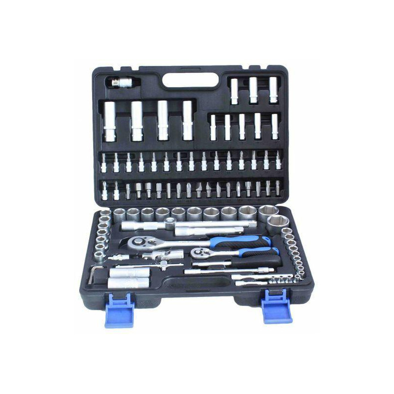 S-SS941214 SATRA 1/2"+1/4" veržliarakčių rinkinys 94el.