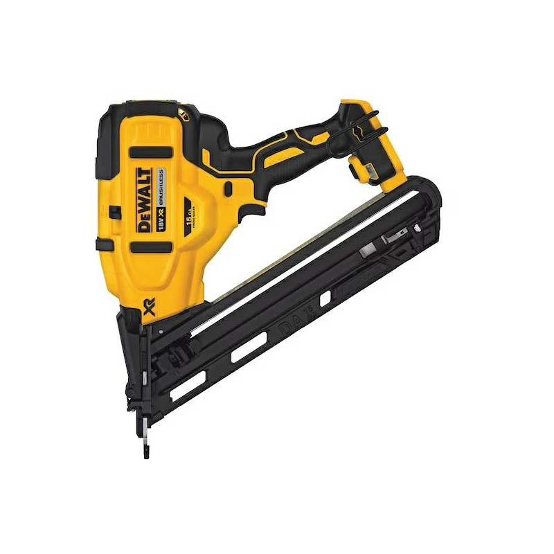 DCN650N-XJ DEWALT.18V vinių pistoletas DCN650N 15Ga 32-63mm BL