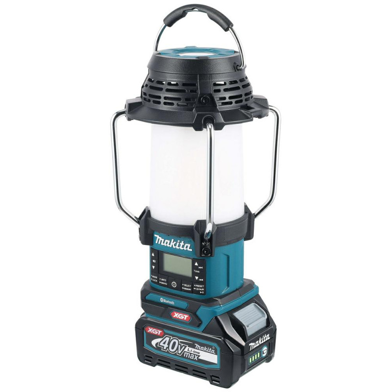 MAKITA.RADIO MR009GZ 12/14.4/18/40V XGT MR009GZ SU LEMPA IR ŽIBINTUVĖLIU