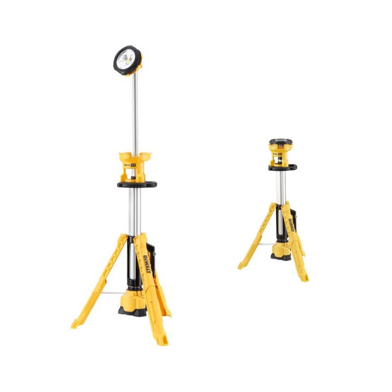 DCL079-XJ DEWALT LAMPA 18V LED TRÓJNÓG 1-2,2m DCL079