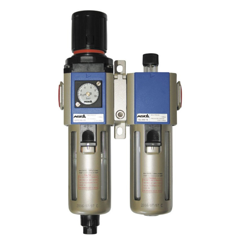 ASTA FILTRO DEHIDRATORIUS + REDUKTORIUS + TEPIKLIS 3/8" GFC-300-03
