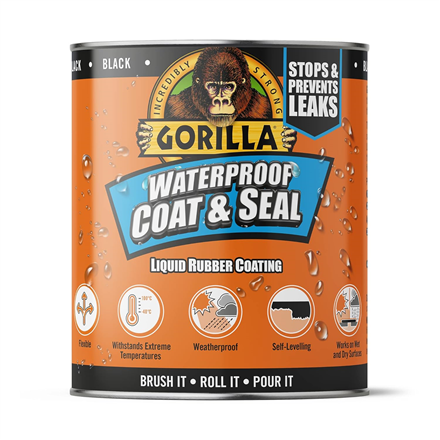 Gorilla | Waterproof Coat & Seal, Black|3044721