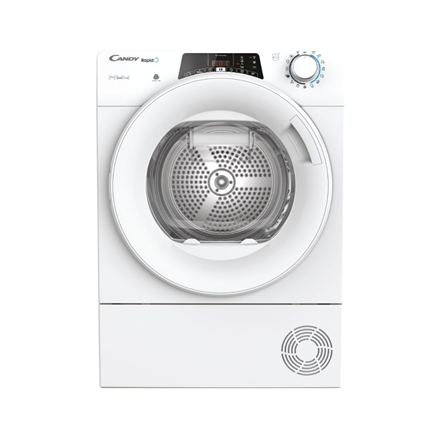 Candy | Dryer Machine | RO4 H7A2TEX-S | Energy efficiency class A++ | Front loading | 7 kg | LCD | Depth 46.5 cm | Wi-Fi | White|RO4H7A2TEX-S