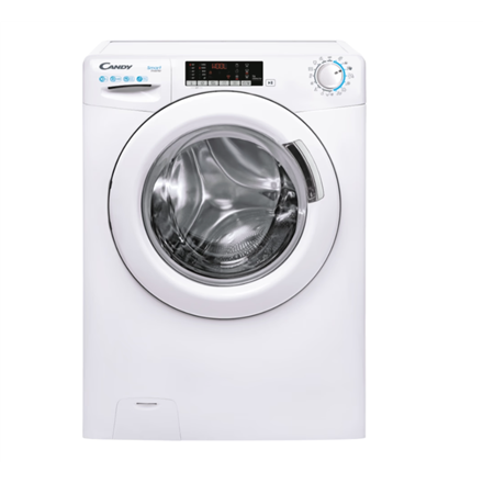 Candy | Washing Machine | CS 1410TXME/1-S | Energy efficiency class A | Front loading | Washing capacity 10 kg | 1400 RPM | Depth 58 cm | Width 60 cm | Display | LCD | White|CS 1410TXME/1-S