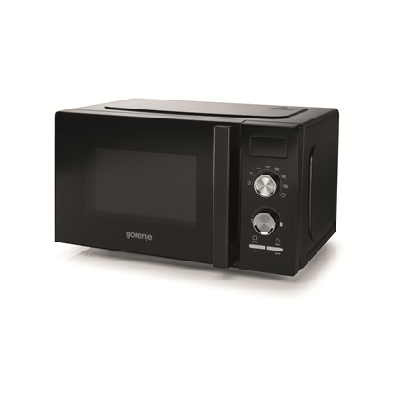 Gorenje | Microwave Oven | MO20A3BH | Free standing | 800 W | Convection | Black|MO20A3BH