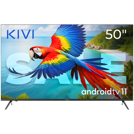 50", UHD, Android TV 11, Black, 60 Hz, AV1, Sound 2x12W, 65 kWh/1000h, Energy F, WiFi5G, BT5.1, 4xHDMI, 2xUSB, Blue Remote, 24 months|50U760QB