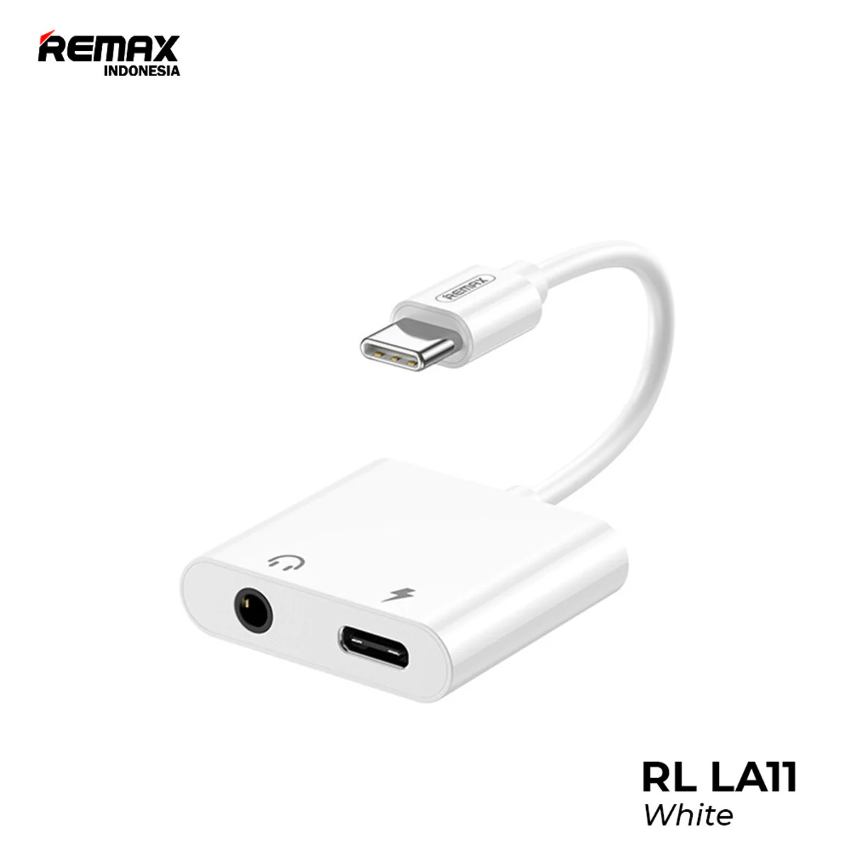 REMAX mini adapteris RL-LA11, Type-C į 3.5AUX+Type C