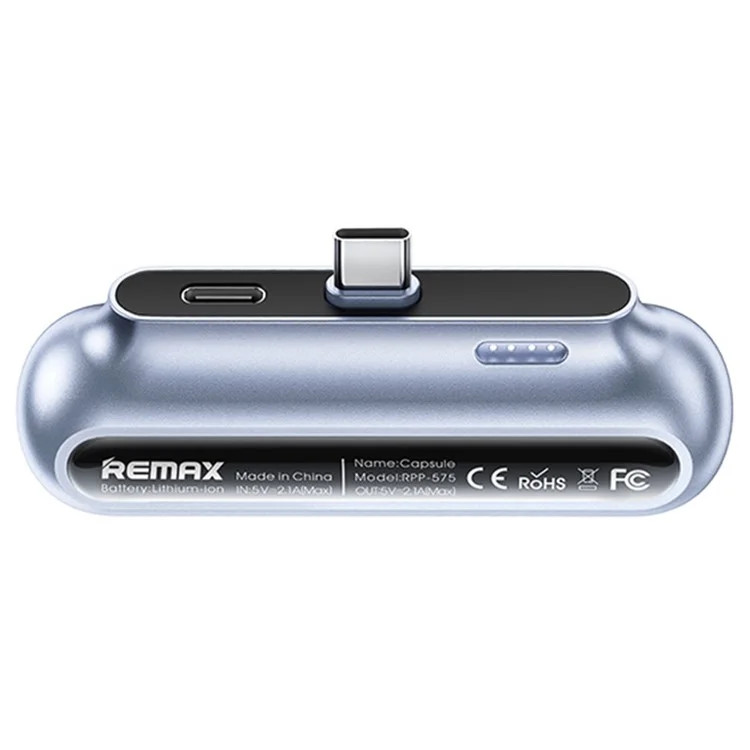 REMAX RPP-575 skubios pagalbos išorinė baterija - powerbank Type-C 2500mAh, juoda