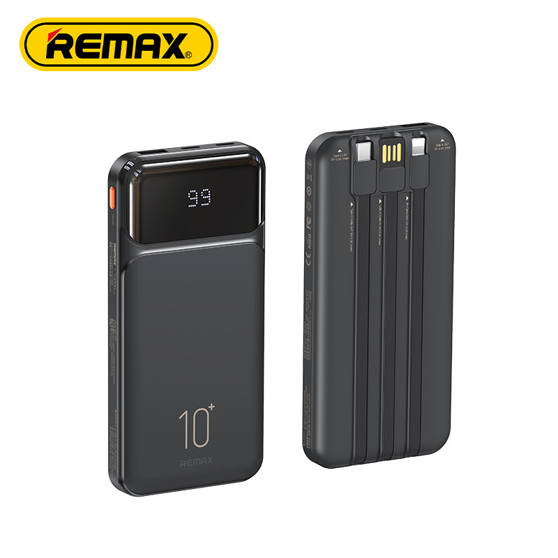 REMAX RPP-683 išorinė baterija - powerbank 10000mAh, Juoda