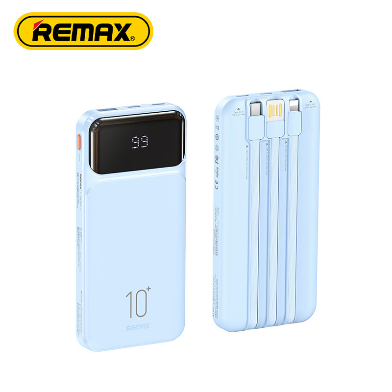 REMAX RPP-683 išorinė baterija - Powerbank 10000mAh, Šviesiai mėlyna