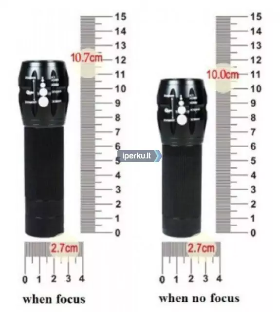 LED prožektorius teleskopinis