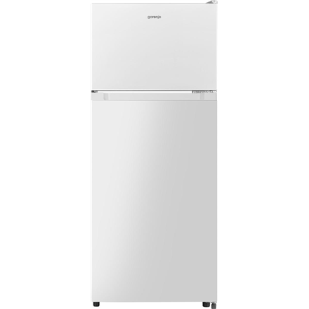 Gorenje | Refrigerator | RF212EPW4 | Energy efficiency class E | Free standing | Double Door | Height 117 cm | Fridge net capacity 96 L | Freezer net capacity 28 L | 36 dB | White|RF212EPW4