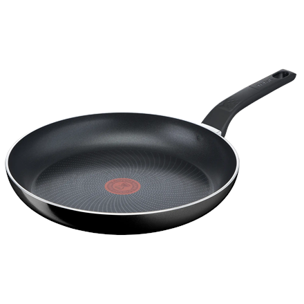 TEFAL Start&Cook Pan | C2720453 | Frying | Diameter 24 cm | Suitable for induction hob | Fixed handle | Black|C2720453