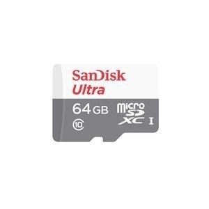 Atminties kortelė SanDisk Ultra Android microSDXC 64GB 100MB/s 10 klasės UHS-I (SDSQUNR-064G-GN3MN)