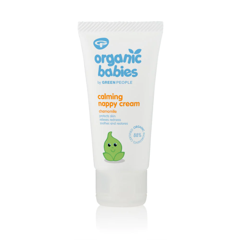 Raminantis kremas kūdikiams nuo sauskelnių bėrimo “Organic Baby“ GREEN PEOPLE, 50 ml