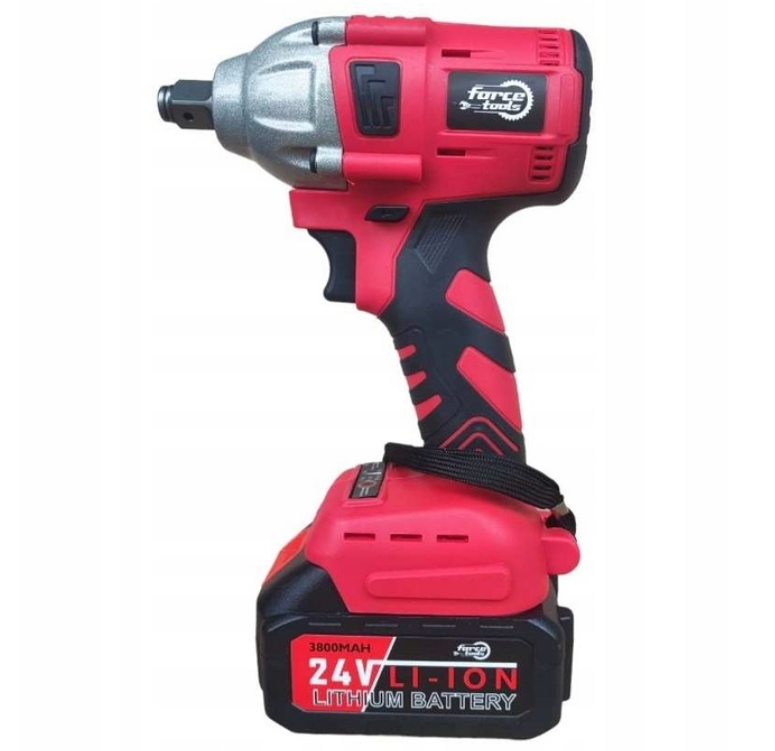 Akumuliatorinis smūginis veržliasukis 24V FORCE TOOLS RK-4057