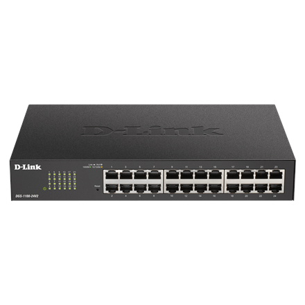 D-Link | Smart Switch | DGS-1100-24V2 | Managed | Desktop | Gigabit Ethernet (copper) ports quantity 24 | Power supply type 100 to 240 V AC, 50 to 60 Hz Internal|DGS-1100-24V2/E