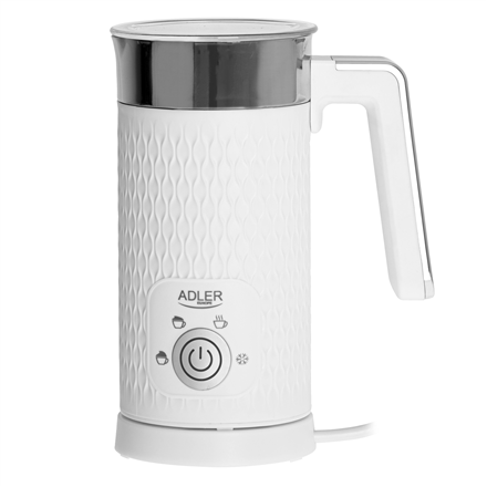 Adler | Milk frother | AD 4494 | 500 W | Milk frother | White|AD 4494 white