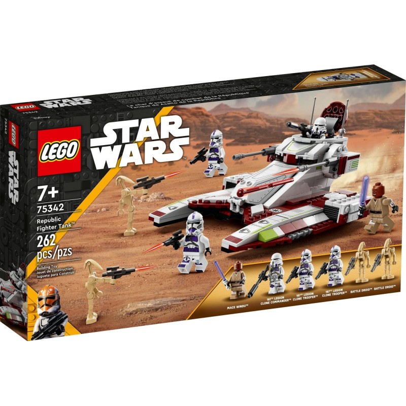 75342 LEGO® Star Wars Republic Fighter Tan - PAŽEISTA PAKUOTĖ