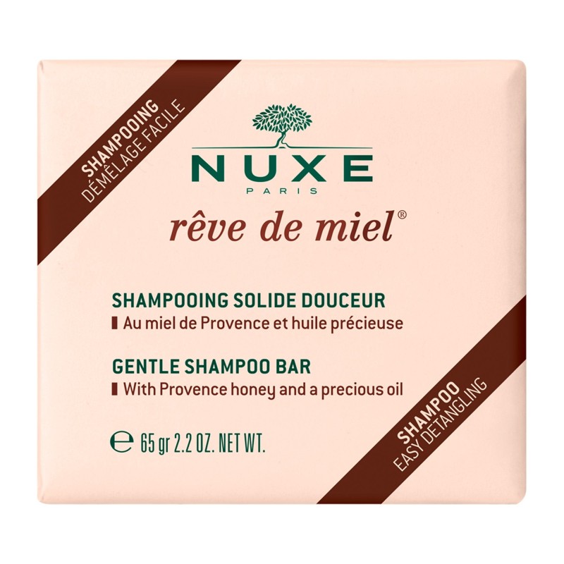 Gentle Solid Shampoo - Honey Dream - Nuxe - 65g