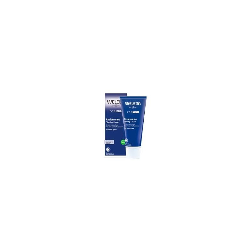 Weleda skutimosi kremas MEN 75 ml.  - PAŽEISTA PAKUOTĖ