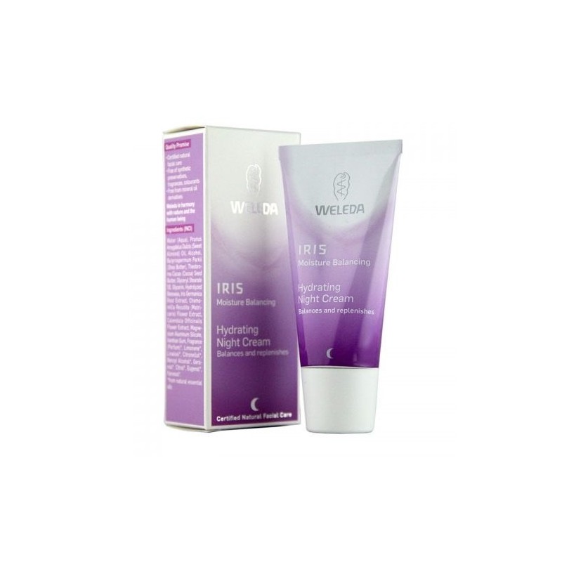 Weleda Iris Hydrating Night Cream Naktinis drėkinamasis