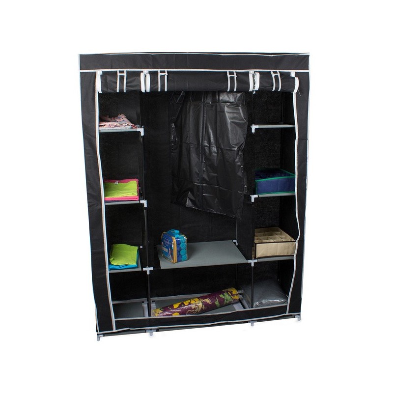 Textile folding wardrobe