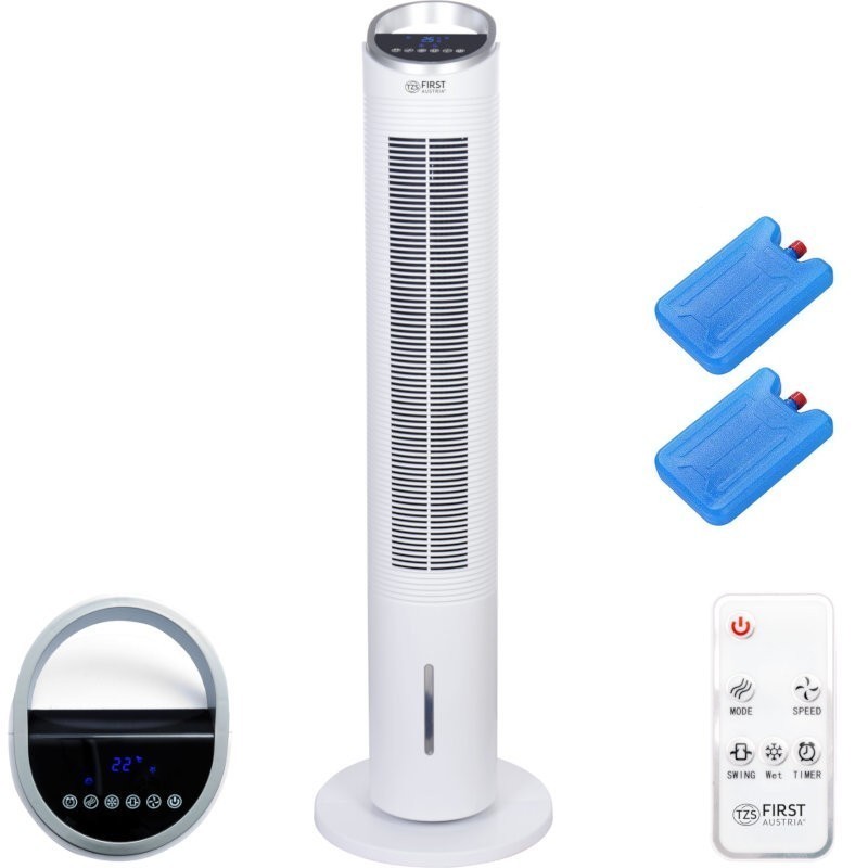 TZS First Austria Tower Fan 40"/100CM, Air Cooler, Remote Control, 60W FA-5560-4