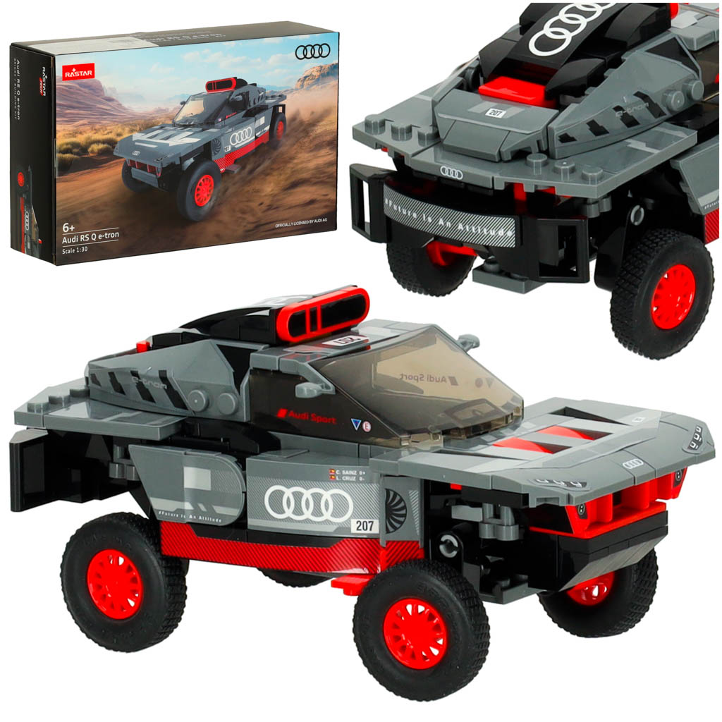 Rastar 10120 Audi RS Q e-tron 1:30 Konstravimo Rinkinys 376 Dalių