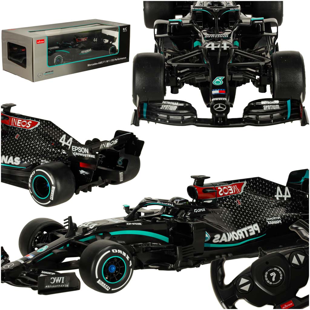 Zdalnie steruojamas Mercedes-AMG F1 W11 EQ modelis