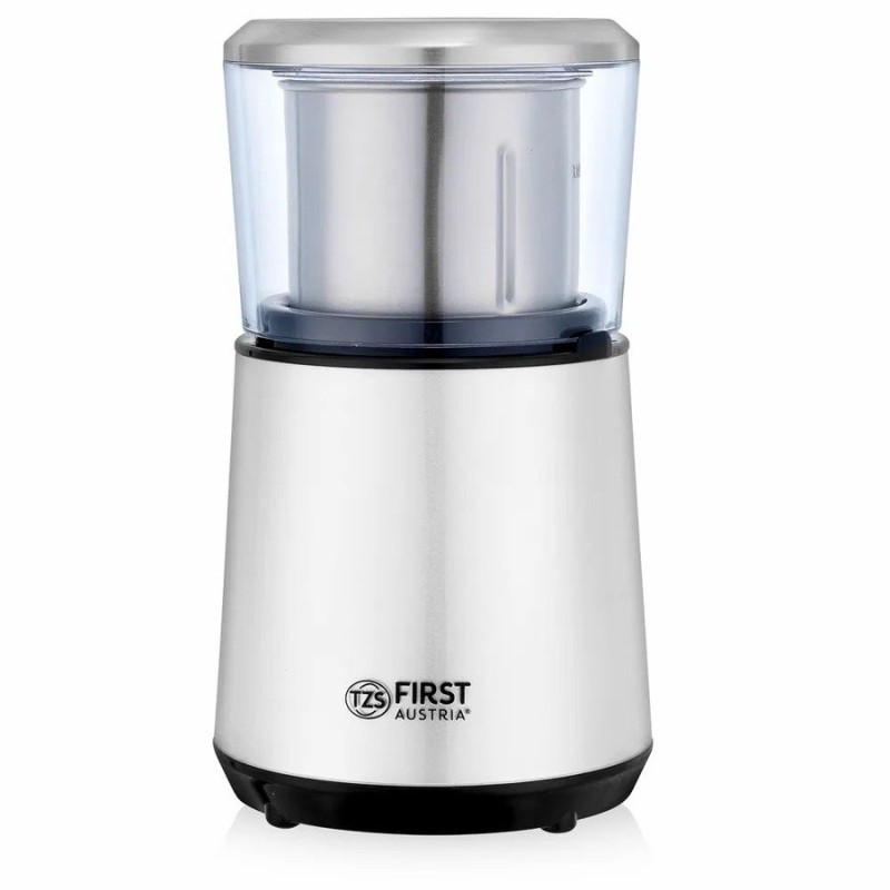 TZS First Austria Coffee Grinder, Detachable Cup, 4 Blades, 200W FA-5486-2-WI