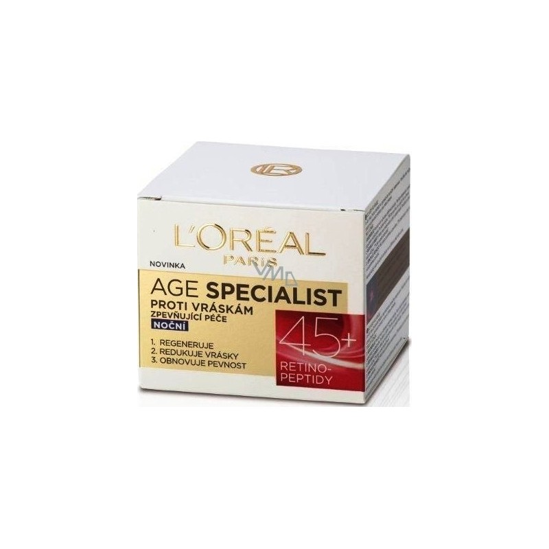 Loreal Paris Age Specialist 45+ Wrinkle Night Cream 50 ml