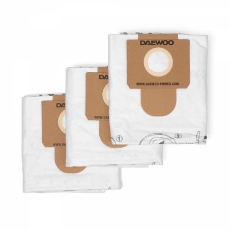 VACUUM ACC DUST BAG TEXTILE/3PCS DAVC 25TB DAEWOO|DAVC25TB