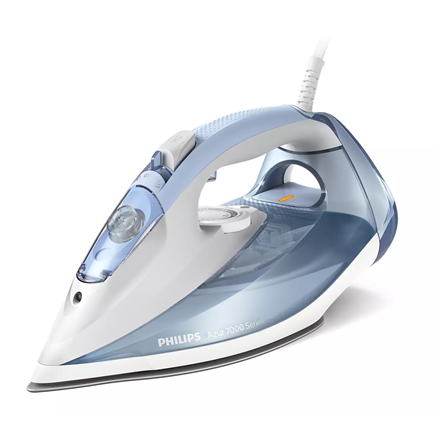 Philips 7000 Series Steam iron DST7011/20, 2600W, 45 g/min continous steam, 220g steam boost, vertical steam, SteamGlide Plus soleplate, drip stop, QuickCalc Release, 300 ml water tank|DST7011/20