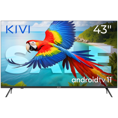 43', UHD, Android TV 11, Black, 3840x2160, 60 Hz, Sound 2x12W, 53 kWh/1000h , BT5.1, HDMI ports 4, 24 months|43U760QB