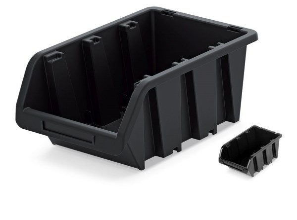 Dėžutė smulkmenoms 230 x 160 x 120 mm juoda KTR23