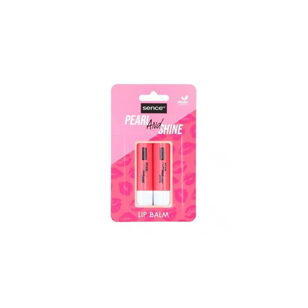 Lūpų balzamas 2x4,3g Pearl shine Sence