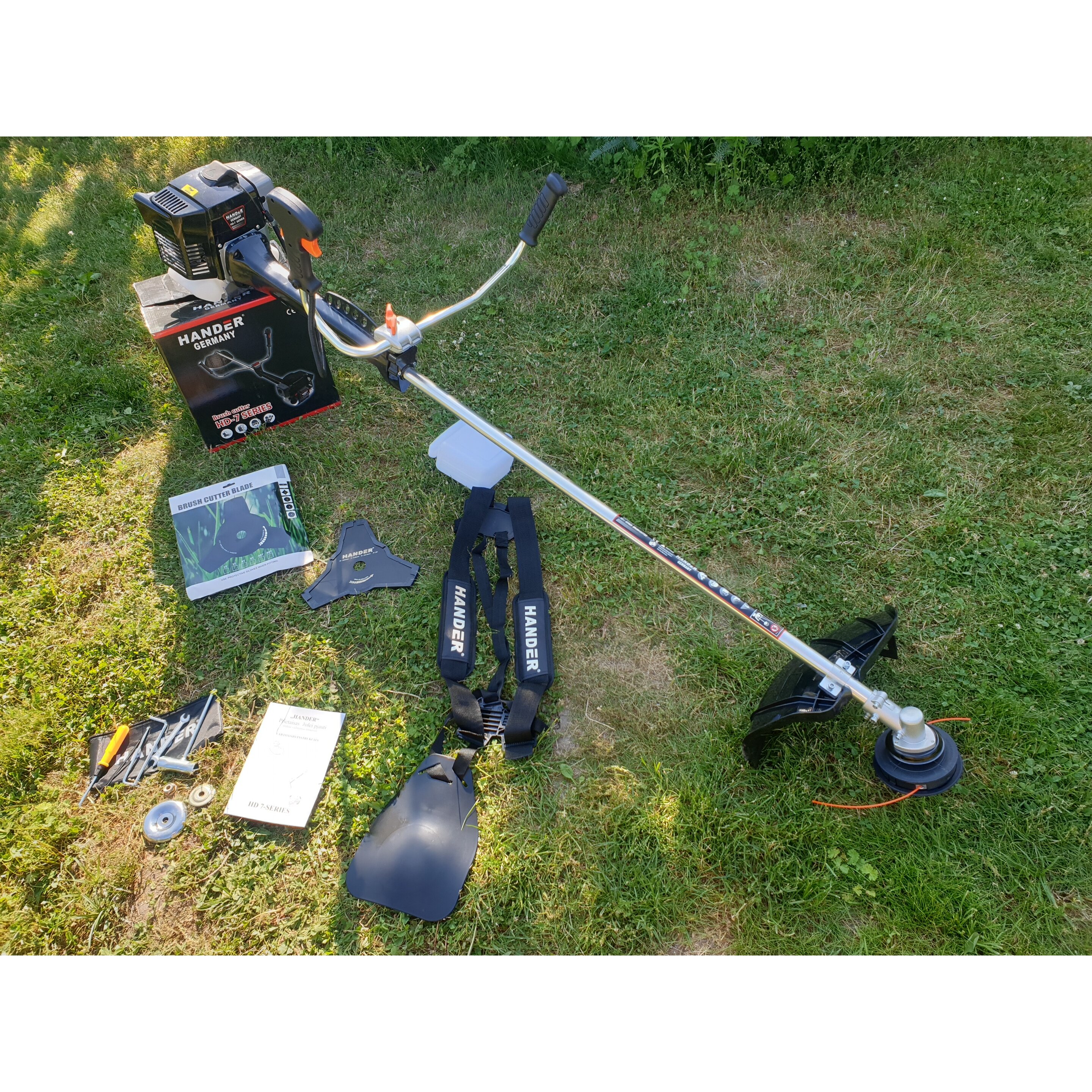 Benzininis trimeris HANDER HD-7, 2800W