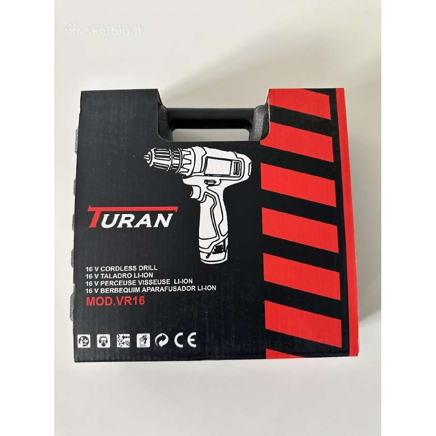 Akumuliatorinis suktukas Turan VR16
