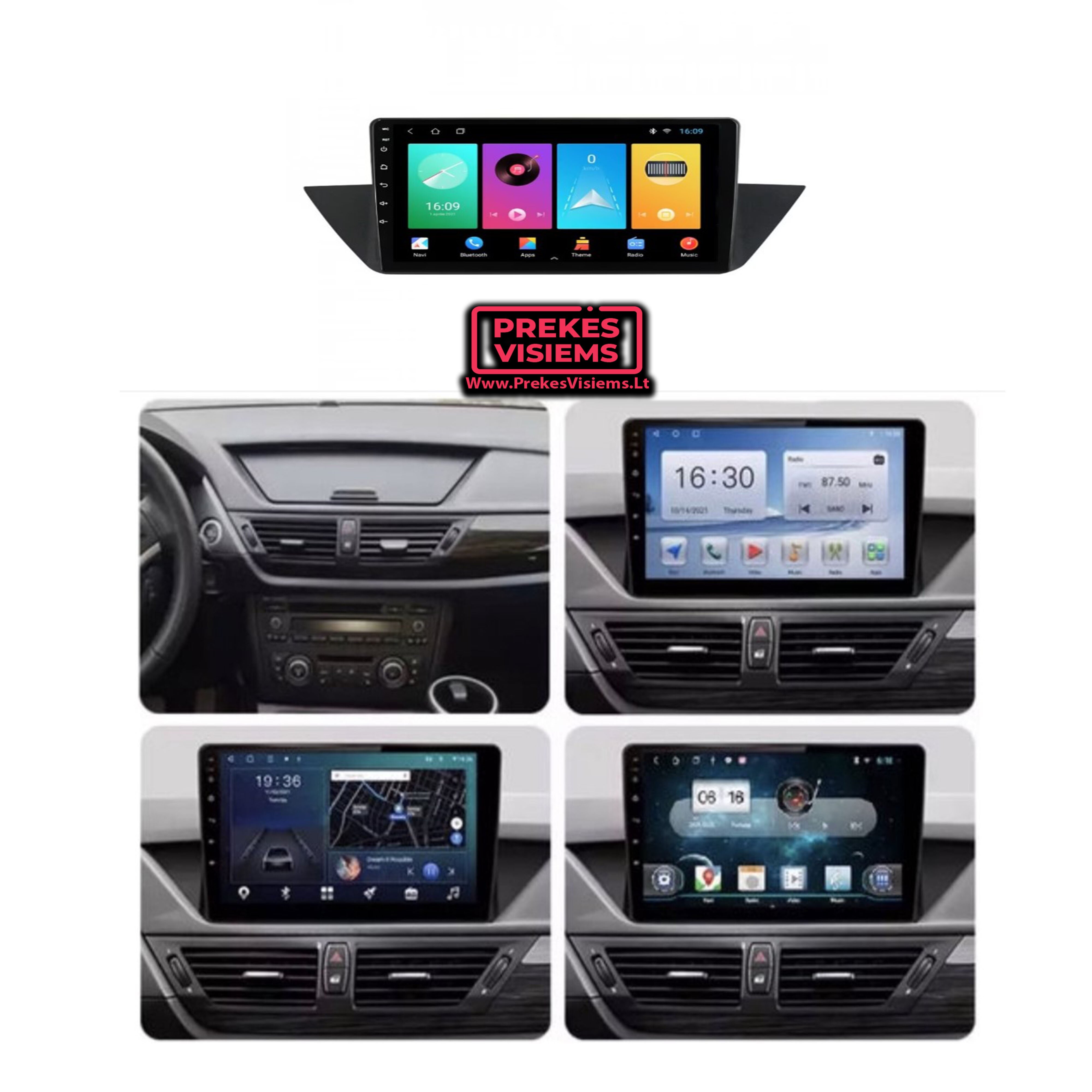 Bmw x1 E84 android multimedija 2009-2015