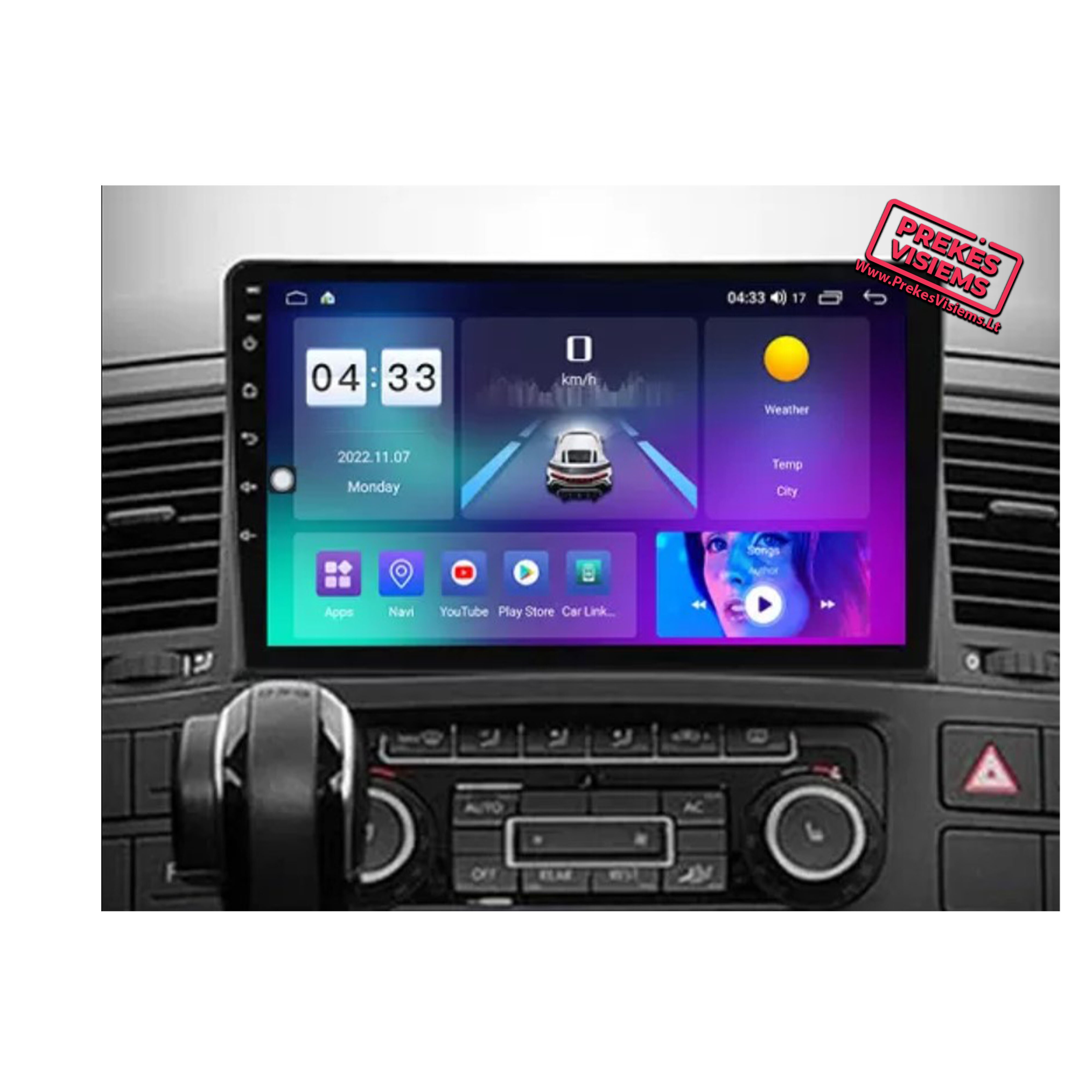 Volkswagen Caravelle / Multivan / Transporter Multimedija Android