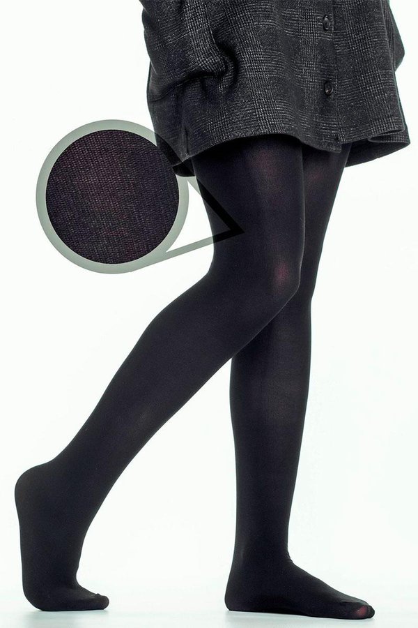 GIULIA Nailoninės vaikiškos pėdkelnės 80 DEN BETTY_80-nero/140-146
