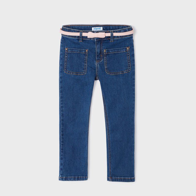 MAYORAL Džinsai mergaitėms Flared fit 4503-45/104