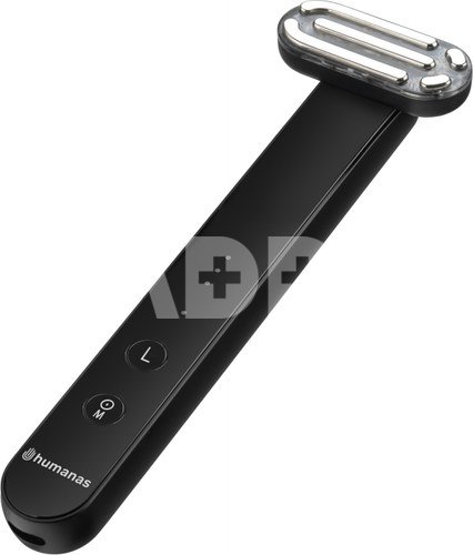 Humanas Aurora Sonic Facelift Massager with EMS Function - black