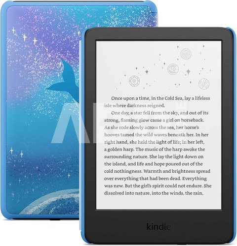 Amazon Kindle Kids 2024 11th Gen 16GB, space whale