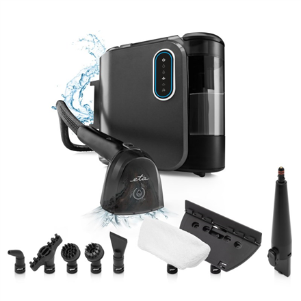 ETA Multipurpose Steam Cleaner | ETA721490000 Steam&Clean | Power 2000 W | Water tank capacity 1.3 L | Black|ETA721490000